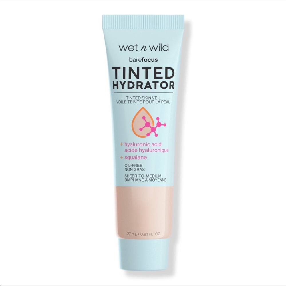 NWT Wet n Wild Bare Focus Tinted Hydrator Tinted Skin Veil - Fair